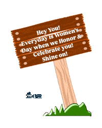 Celebrate Strong Woman Sticker by Global Tara Entertainment