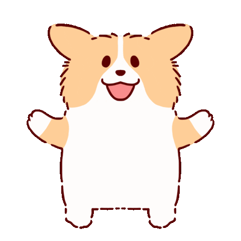 Dog Corgi Sticker