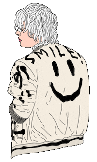 Rock N Roll Hair Sticker by Barns Courtney