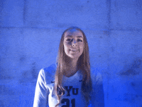 Ncaa Volleyball Sport GIF by BYU Cougars