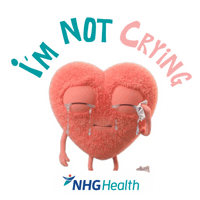 Thanks Not Crying Sticker by NHG Health