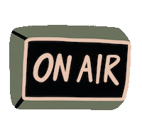 itsjenniferwalter radio podcast branding graphic design Sticker