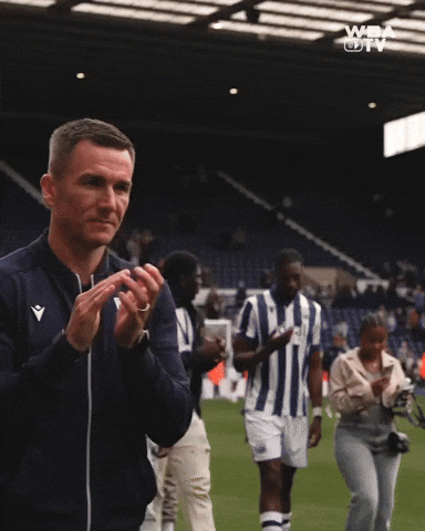 West Brom Clapping GIF by West Bromwich Albion