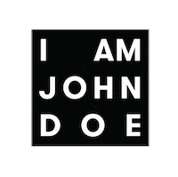 WhatJohnDoeSays john doe john doe new work Sticker