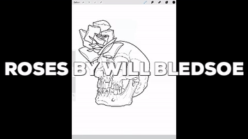 procreate digital design GIF