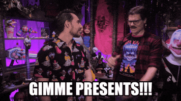 Outer Space Christmas GIF by Dead Meat James