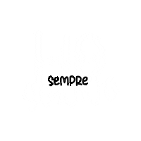 Lettering Bianco Sticker