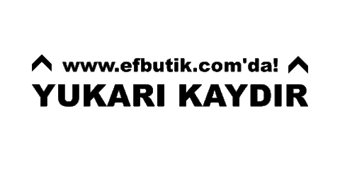 Yukari Yukarı Kaydır Sticker by Efbutik