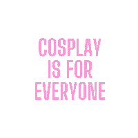 Comic Con Cosplay Sticker by Temple Of Geek