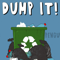 Penguin Trash GIF by Pudgy Penguins