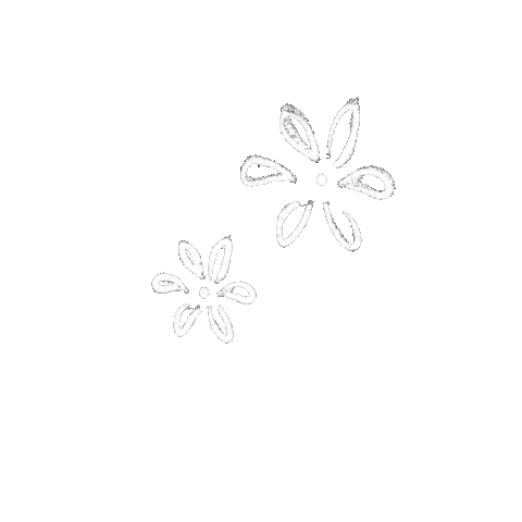 Flower Bunga Sticker