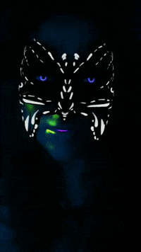 laugheatcreate abstract colors butterfly augmented reality GIF