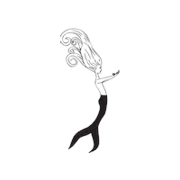 Patternbrazil mermaid sereia patternbrazil pattern brazil Sticker