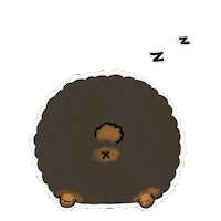 Sleepy Sleeping Dogs Sticker