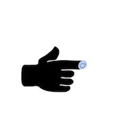 Hand Finger Sticker by laatAS