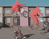 glitch bike GIF