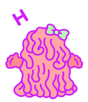 mascot hug Sticker by Christal Sih
