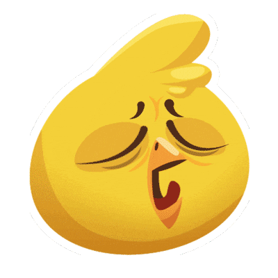 Sad Cry Sticker