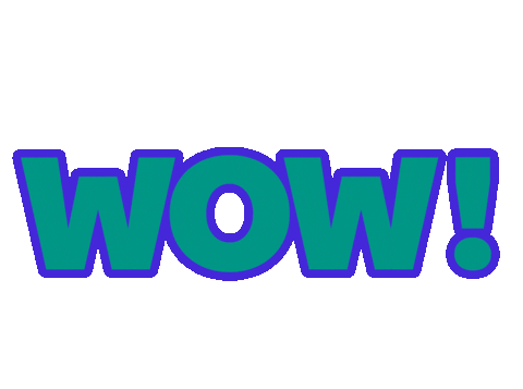 Wow Sticker by Nerdom