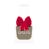 Curtain Call Christmas Sticker by Orosa Beauty
