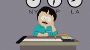 bored randy marsh GIF by South Park 