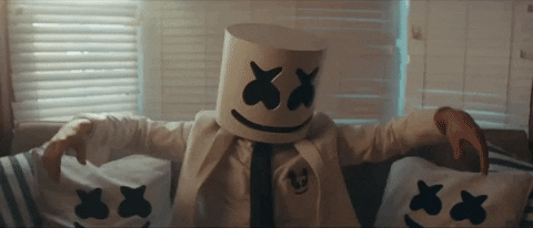 power GIF by Marshmello