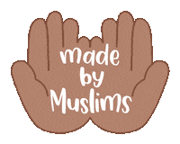 Made By Muslims Sticker by My Salah Mat