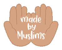 Made By Muslims Sticker by My Salah Mat