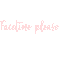 noellewinford hello hi facetime video chat Sticker