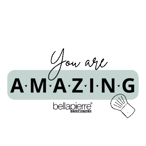 Quote You Are Amazing Sticker by Make-Up Groothandel/Bellapierre