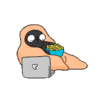 Black Dog Pug Sticker by 157ofgemma