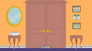 eric cartman mirror GIF by South Park 