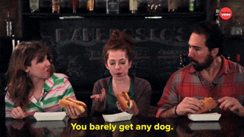 You Barely Get Any Dog