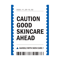 Skincare Warning Sticker by Wishtrend