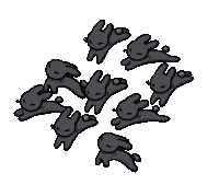 espnd halloween black and white run running Sticker
