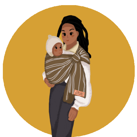 Baby Mom Sticker by Bud & Blossom Slings