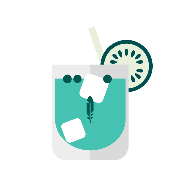 Summer Gin Sticker by Bierhaus