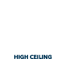 High Ceiling Sticker by paragonproperty.id