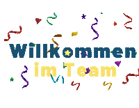 Welcome To The Team Sticker by CLANEO