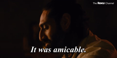 It Was Amicable