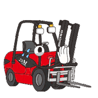 Forklift Sticker by maximalforklift