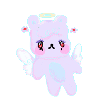 Teddy Bear Sticker by cait robinson