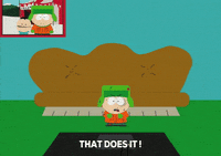 ike broflovski running GIF by South Park 