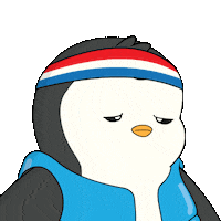 Sad No Way Sticker by Pudgy Penguins