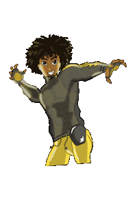 Lightning Thunder Sticker by Demetre Durham