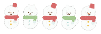 Snowman Sticker