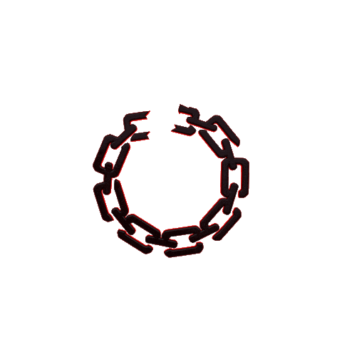 Danger Cadena Sticker