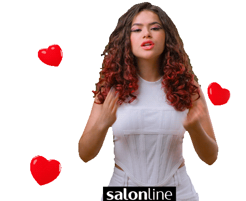 Heart Love Sticker by Salon Line