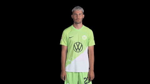 Jonas Wind Hello GIF by VfL Wolfsburg