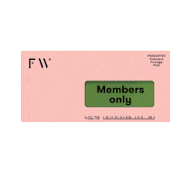 Members Only Mail Sticker by Future Women
